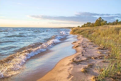 Michigan coastline
