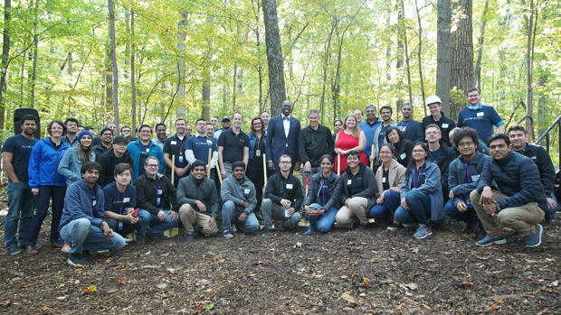 Employees at the groundbreaking of KLA's second headquarters in Ann Arbor, Michigan. Employees at the groundbreaking of KLA's second headquarters in Ann Arbor, Michigan.
