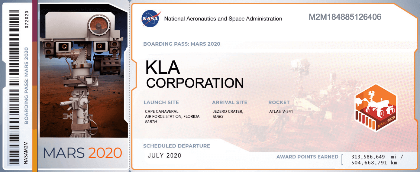 KLA Mars Boarding Pass